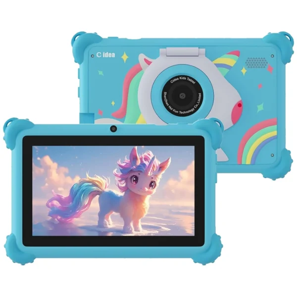 Tablet Cidea CM88 Kids 8GB de RAM 256GB Tela 7 Quad Core LCD de 7" Wi-Fi | Azul