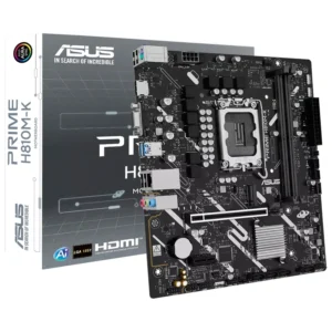 Placa Mãe ASUS Prime H810M-K Socket LGA 1851 DDR5