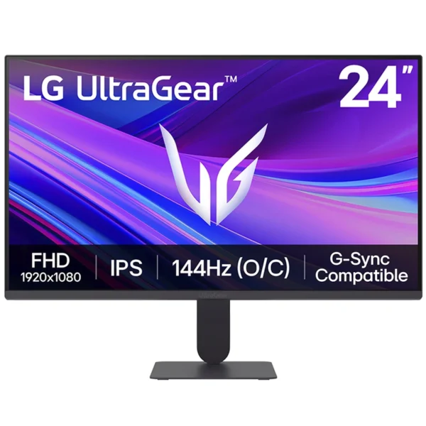 Monitor Gamer LG UltraGear 24G411A-B 24 Tela 24" 1920 x 1080 144Hz IPS FHD | Preto