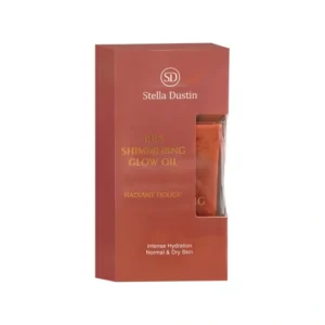 Óleo Corporal Stella Dustin Red Shimmering Glow Oil Radiant Rouge 100 ml