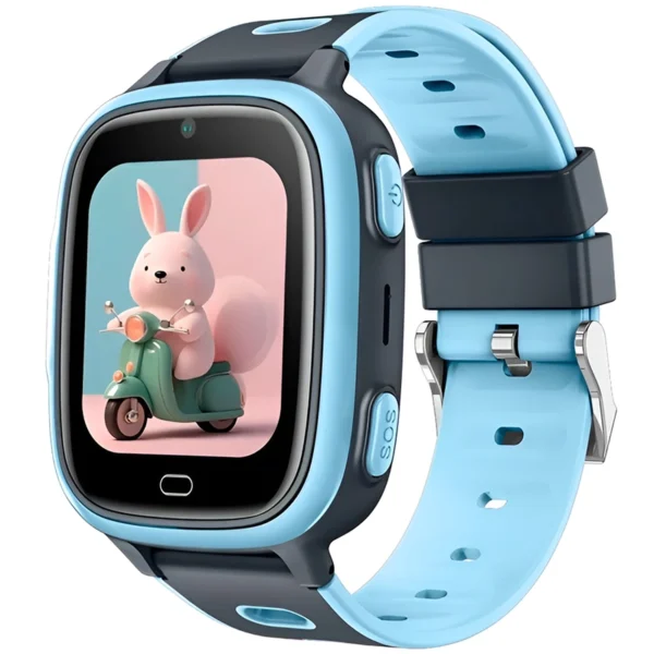 Relógio Smartwatch Blulory U86DD Kids LTE - Azul 850 mAh 4G LTE
