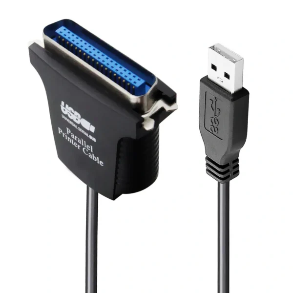 Cabo Adaptador Conversor USB para Centronics Macho 36 Pinos Conversor USB para Paralelo