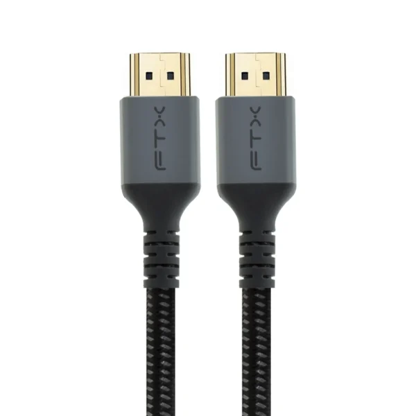 Cabo HDMI para HDMI FTX CT-HD8K-AG3 8K - 3M 190g Preto / Cinza
