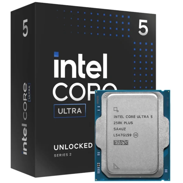 Processador Intel Core Ultra 5 250K Plus Socket LGA 1851 4.2GHz 30MB Até 5.3GHz