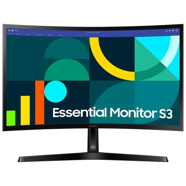 Monitor Gamer Samsung Essential S3 LS24D366GA 23.5 Tela 23.5" 1920 x 1080 (FHD)