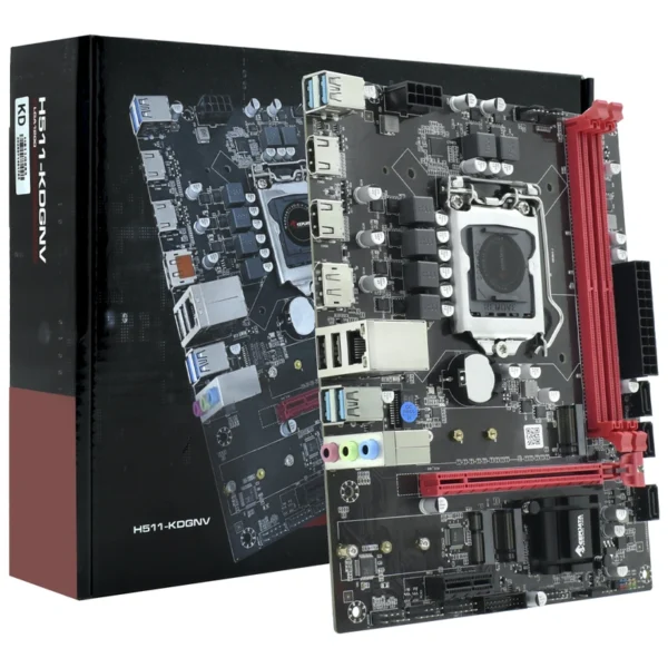 Placa Mãe Keepdata H511-KDGNV Socket LGA 1200 DDR4 Intel H470 Micro ATX