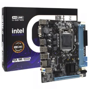 Placa Mãe GoLine GL-H61M-G Socket LGA 1155 VGA DDR3