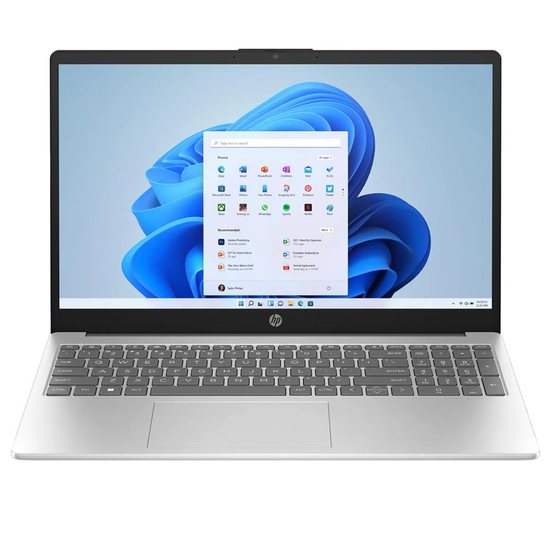 Notebook HP 15-FD0127DX Intel Core 7 150U Tela Touch FHD 15.6 16GB RAM | Prata