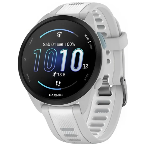 Relógio Smartwatch Garmin Forerunner 165 AMOLED - Branco (010-02863-AD)