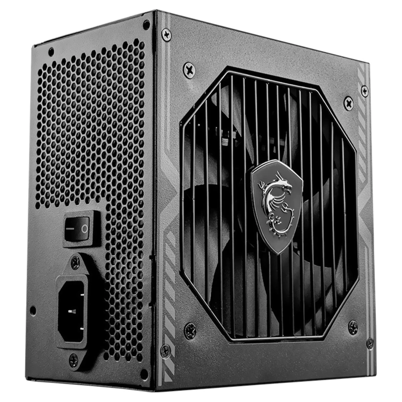 Fonte de Alimentação MSI MAG A750BN PCIE5 750W Não Modular 80 Plus Bronze | Preto - Imagem 2
