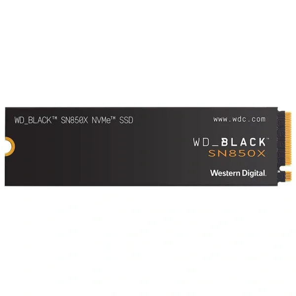 SSD Western Digital M.2 2TB SN850X Black NVMe - WDS200T2X0E-00BCA0 PCIe Gen 4 x4