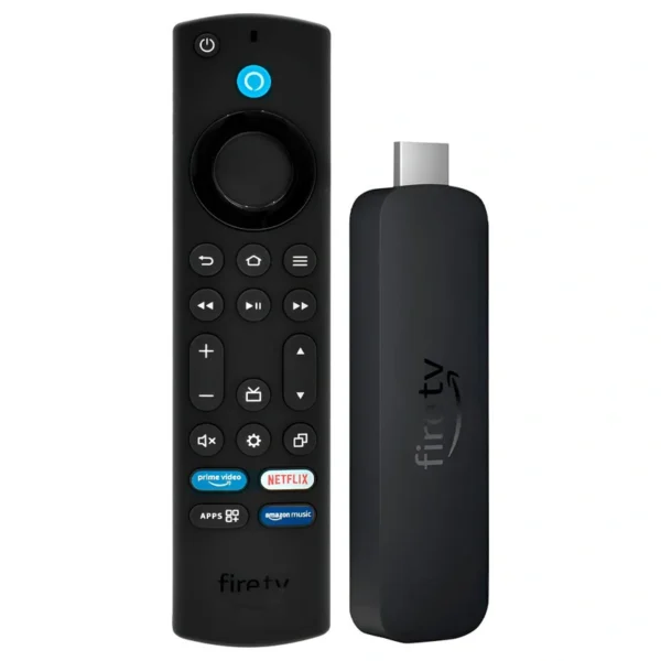Amazon Fire TV Stick 4K Max 2 Geração Wi-Fi 6E Alexa - Preto HDR | 16 GB | 2 GB