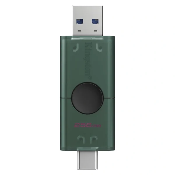 Pendrive Kingston DataTraveler Duo 256GB USB 3.2 USB-C - Verde (DTDEG2256GB)