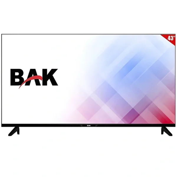 TV Smart BAK BK-43S 43 ISDB-T Preto | FHD (1920 x 1080) | A53 | Mali450MP2 Dual Core