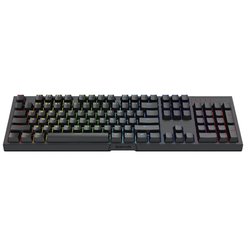 Teclado Gamer Mecânico Redragon K670-RGB Argo USB RGB RED Inglês - Preto - Imagem 2