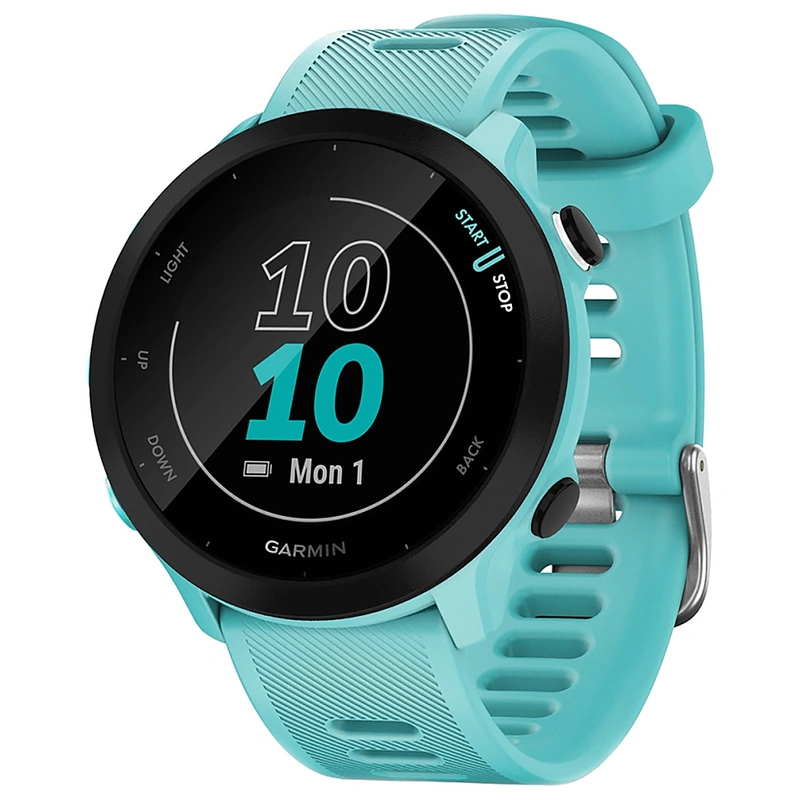 Relógio Garmin Forerunner 55 - Azul (010-02562-02) 5 ATM Bluetooth