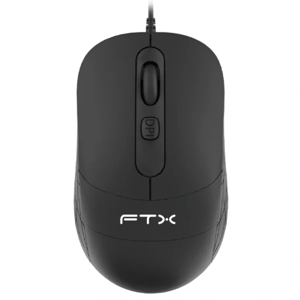 Mouse FTX MW73 Wireless - Preto Cinza USB Receiver 2.4GHz | FTXMW73