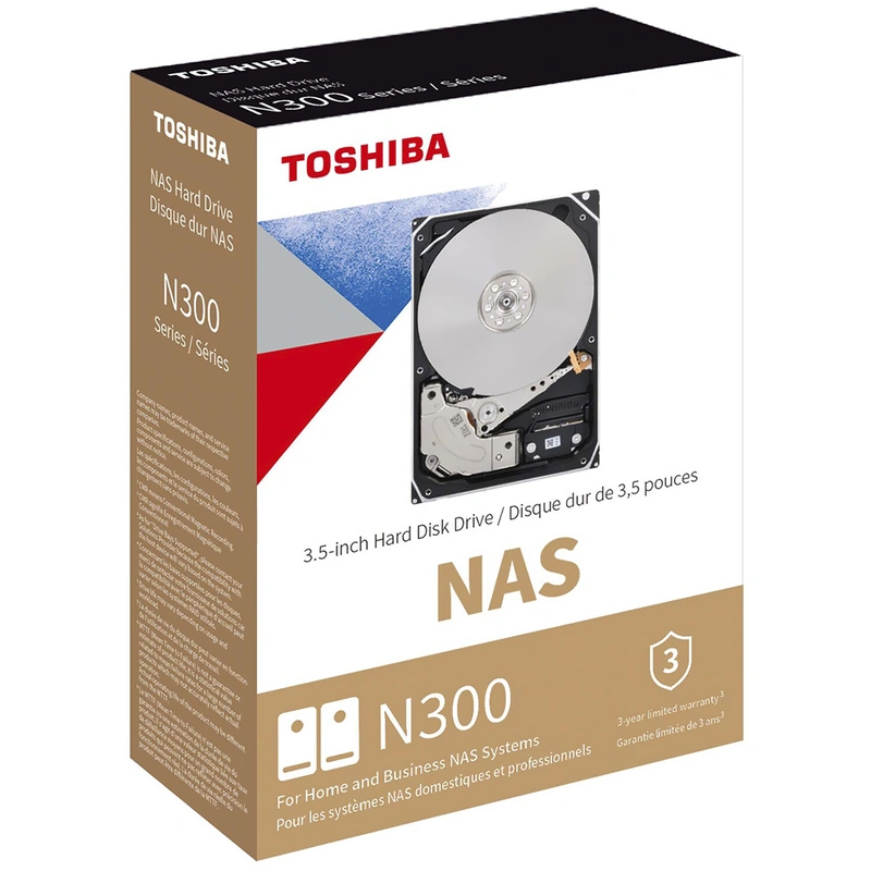 HD Toshiba 12TB N300 Nas 3.5 SATA 6.0 Gbit/s HDWG51CXZSTA - Imagem 3