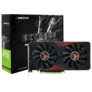 Placa de Vídeo Biostar Extreme Gaming 12GB GeForce RTX3060 GDDR6 - VN3606RML9