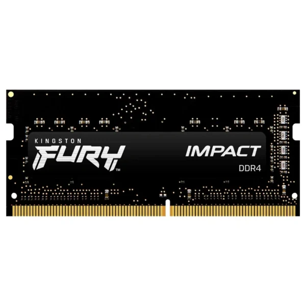 Memória RAM para Notebook Kingston Fury Impact DDR4 8GB 3200MHz - Preto (KF432S20IB8)