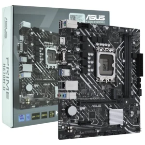 Placa Mãe ASUS Prime H610M-D Socket LGA 1700 VGA DDR5
