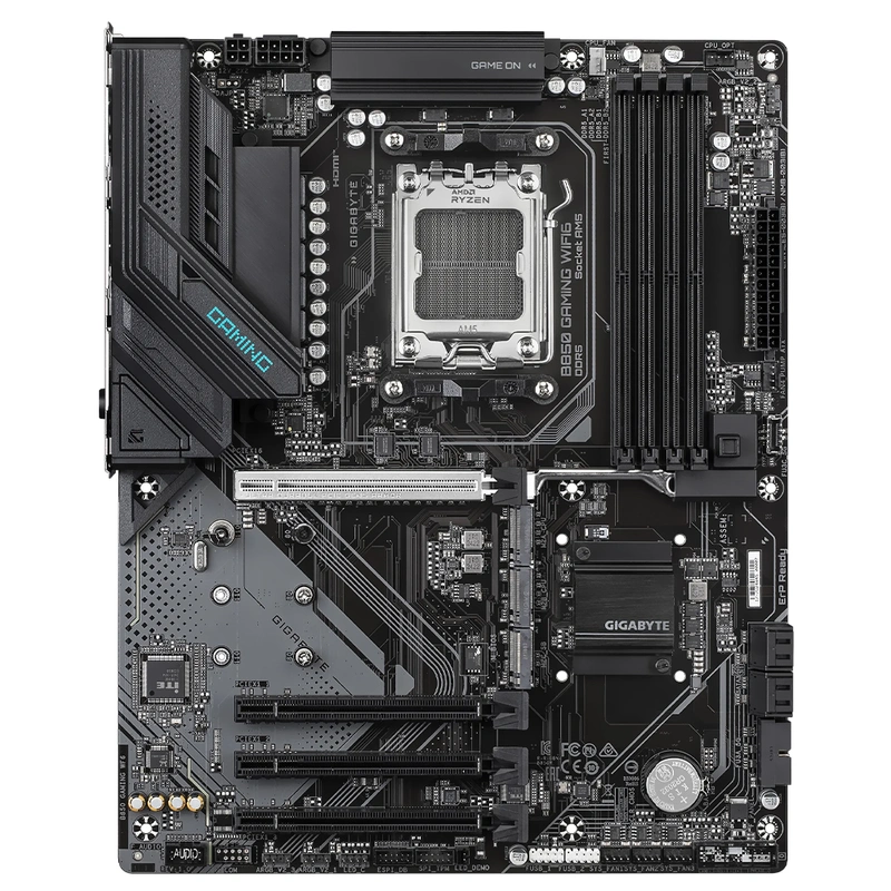 Placa Mãe Gigabyte B850 Gaming Wi-Fi 6 Socket AM5 DDR5 AMD B850 ATX Wi-Fi 6E - Imagem 2