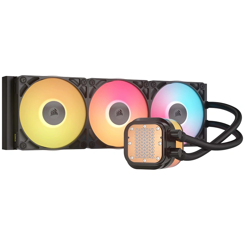 Water Cooler Corsair ICUE Link Titan 360 RX 360MM LCD Preto CW-9061023-WW - Imagem 2