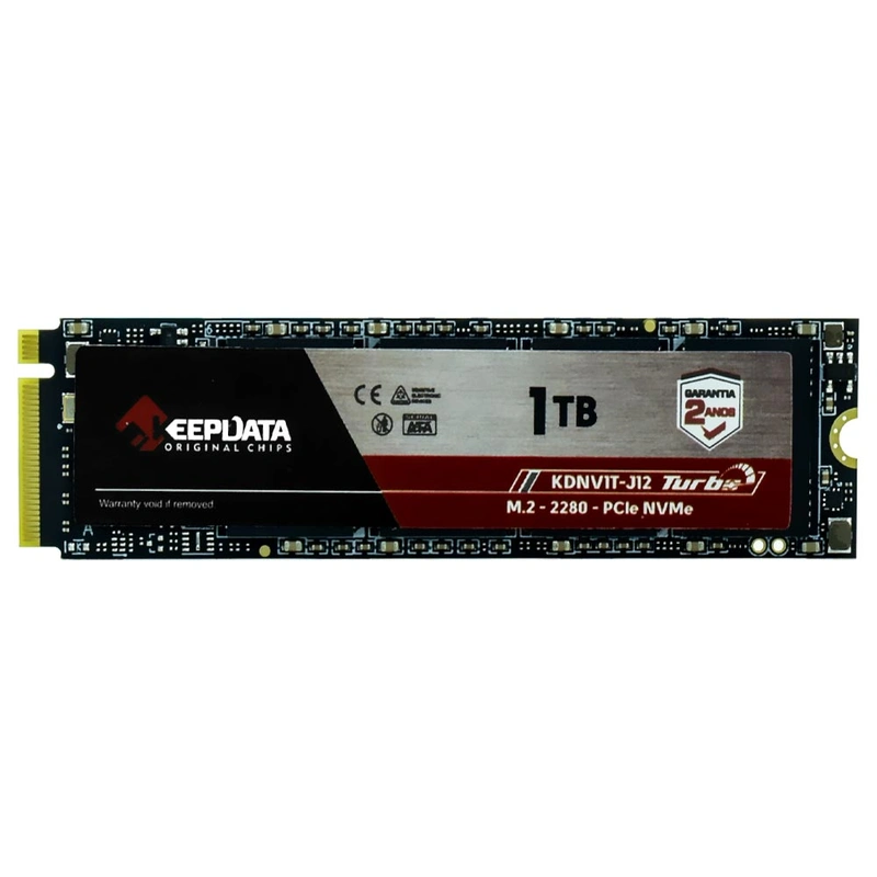 SSD Keepdata M.2 1TB NVMe - KDNV1T-J12 PCIe Gen 3 x4