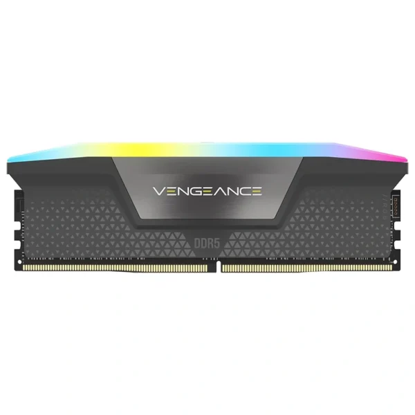 Memória RAM Corsair Vengeance DDR5 16GB 5600MHz RGB - Preto (CMH16GX5M1B5600Z40)