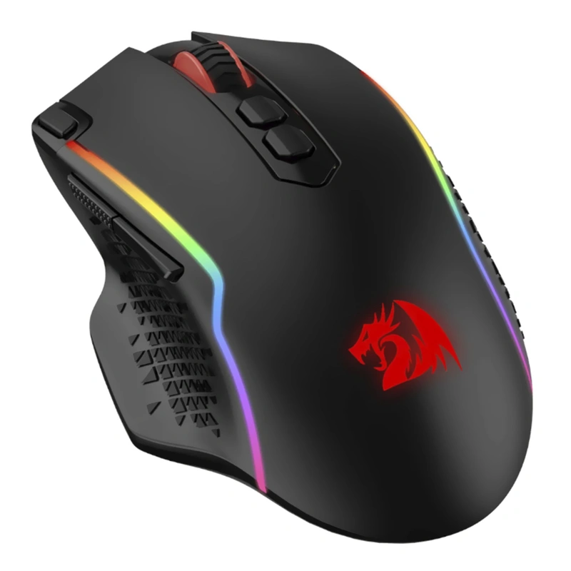 Mouse Gamer Redragon M810RGB-PRO Taipan Pro Wireless - Preto USB Receiver - Imagem 3