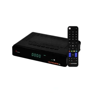 Receptor FTA Champions Ultimate GX Pro 4K Ultra HD com Wi-Fi - Preto