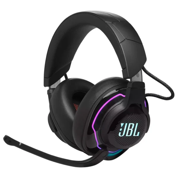 Headset Gamer JBL Quantum 910 RGB Wireless - Preto | USB Receiver - Conversor USB-C