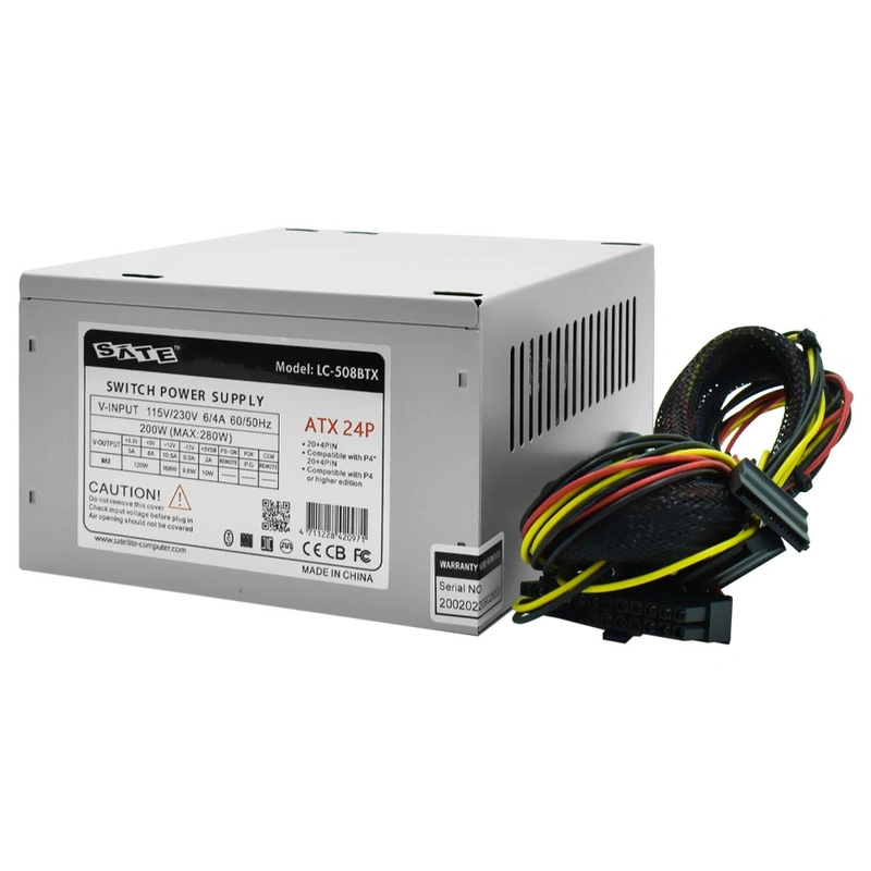 Fonte de Alimentação Satellite LC-508 200W ATX Não Modular
