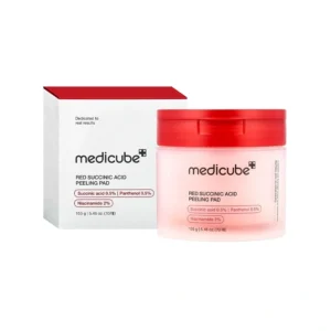 Almofadas Esfoliantes Medicube Red Succinic Acid Peeling Pad de 70 Unidades