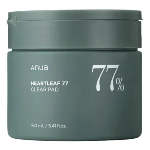 Almofadas Tônicas Anua Heartleaf 77% Clear Pad de 70 Unidades