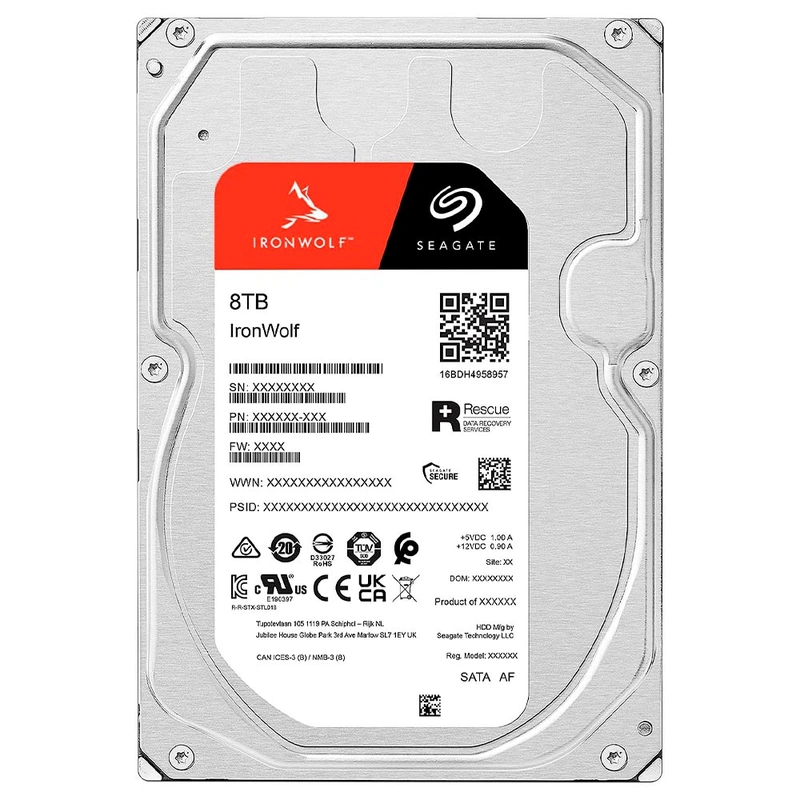 HD Seagate 8TB Iron Wolf Nas 3.5 SATA 6Gb/s ST8000VN004