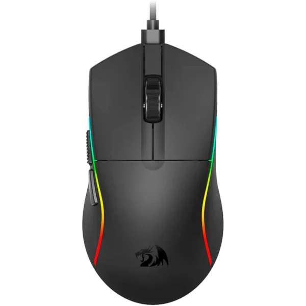 Mouse Gamer Redragon M816-RGB Deicide USB RGB - Preto Com fio