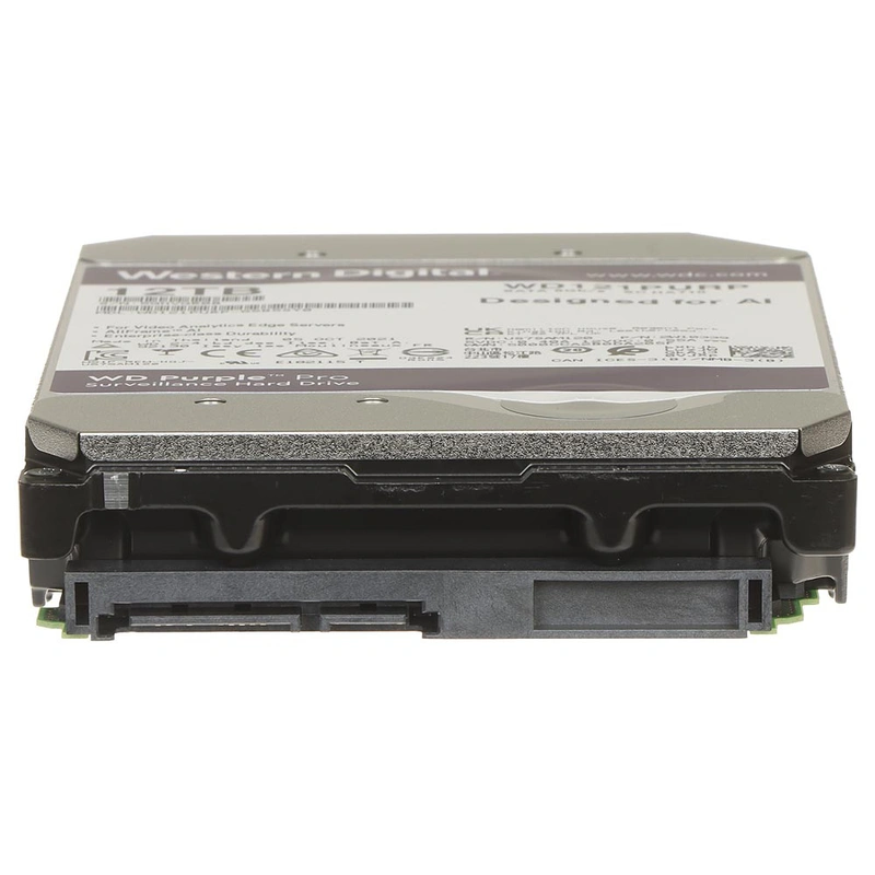HD Western Digital 12TB WD Purple Pro 3.5 6Gb/s WD121PURP | Roxo Pro - Imagem 3