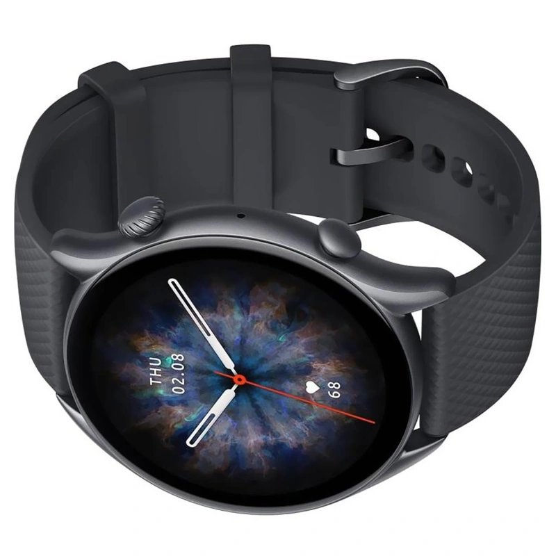 Relógio Smartwatch Xiaomi Amazfit GTR 3 Pro A2040 - Infinite Preto Bluetooth - Imagem 3