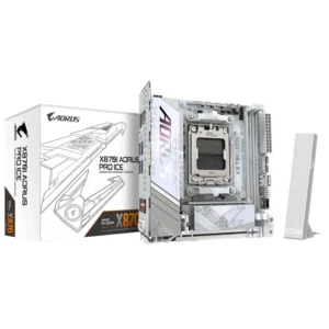 Placa Mãe Gigabyte X870I AORUS Pro Ice Socket AM5 DDR5