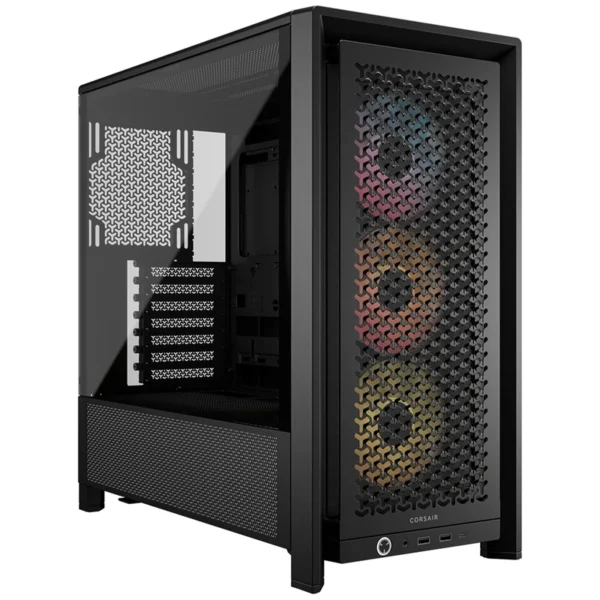 Gabinete Corsair Frame 4000 Series Airflow Mesh CC-9011296-WW Mid Tower 3 Cooler ARGB