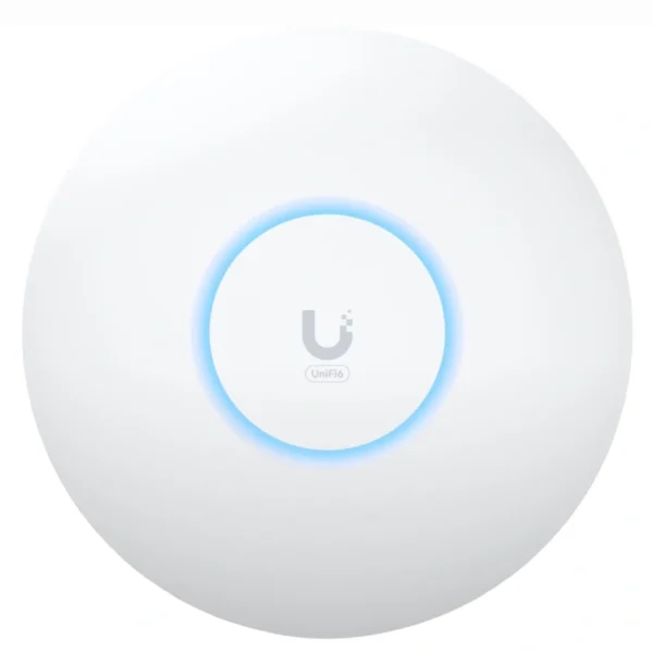 Ponto de Acesso UBNT U6+ Unifi AP AC 2x2 Wi-Fi 6 (300+ Clientes) | Branco