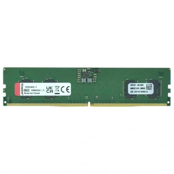 Memória RAM Kingston DDR5 8GB 5600MHz - KVR56U46BS6-8 UDIMM CL46