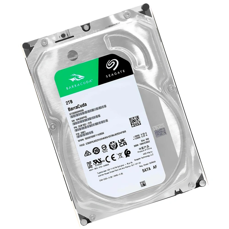 HD Seagate 2TB BarraCuda 3.5 SATA 6Gb/ ST2000DM008 - Imagem 2