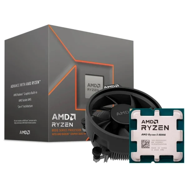 Processador AMD Ryzen 5 8500G Socket AM5 3.5GHz 22MB Até 5.0GHz 6 núcleos