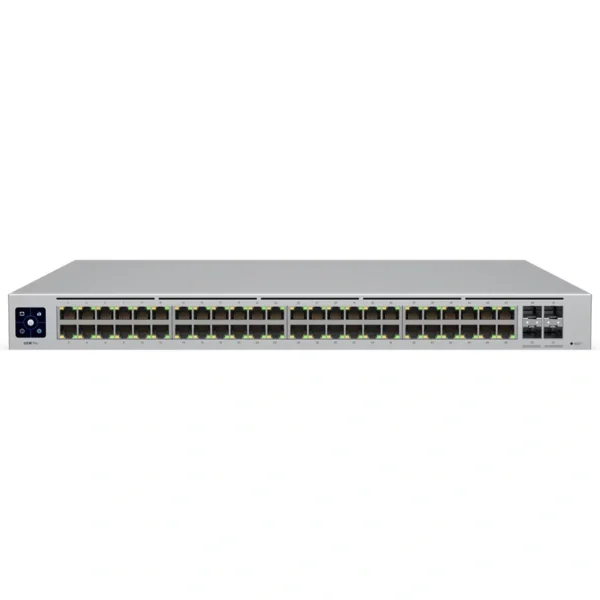 Hub Switch Ubnt USW-PRO-48-POE-BR Unifi Professional 48 Portas Poe 4P 10G | Prata