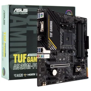 Placa Mãe ASUS TUF Gaming A520M-PLUS II Socket AM4 VGA DDR4