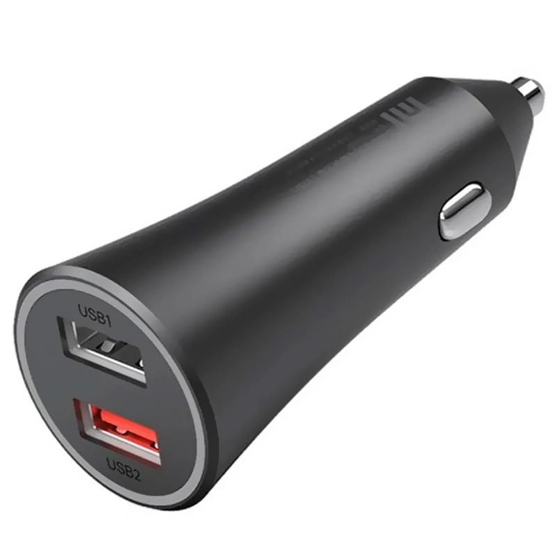 Carregador de Bateria Veicular Xiaomi Mi CC06ZM USB - Preto Mi 37W - Imagem 2