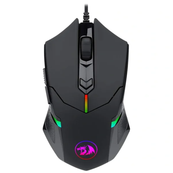 Mouse Gamer Redragon M601 Centrophorus2 USB RGB - Preto Com fio