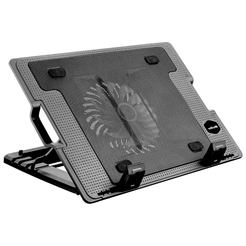 Cooler para Notebook Kolke KVC-585 9 Suporta notebooks de 9 até 17 Preto | 2 USB - Imagem 2